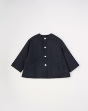 LINTON NO COLLAR SHORT 詳細画像 ネイビー 1