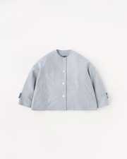 MALTON NO COLLAR SHORT 詳細画像 トップライトグレー 1