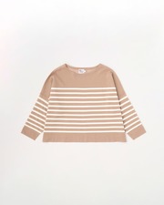 LYNE KNIT SHEER 詳細画像 ベージュ×ミルク 11