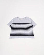 LYNE KNIT SHEER NO SLEEVE 詳細画像 グレー×ブラック 1