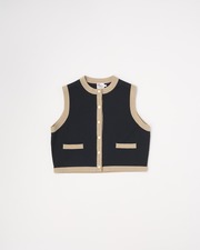 ARKLEY VEST KNIT 詳細画像 ブラック 1