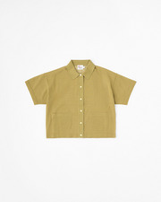 ROMILLY S/S SHEER 詳細画像 カーキ 1