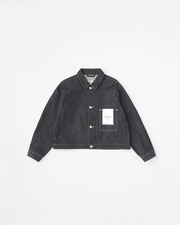 WORK JACKET 201D 詳細画像 ブラック ワン ウォッシュ 1