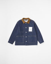 WORK JACKET 202D 詳細画像 インディゴ ワン ウォッシュ 1