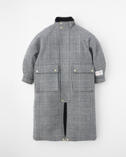 ELGIN LONG  詳細画像 グレー グレン チェック&times;ブラック 11
