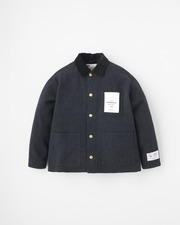 WORK JACKET 202  詳細画像 ダーク グレー ヘリンボーン&times;ブラック 1