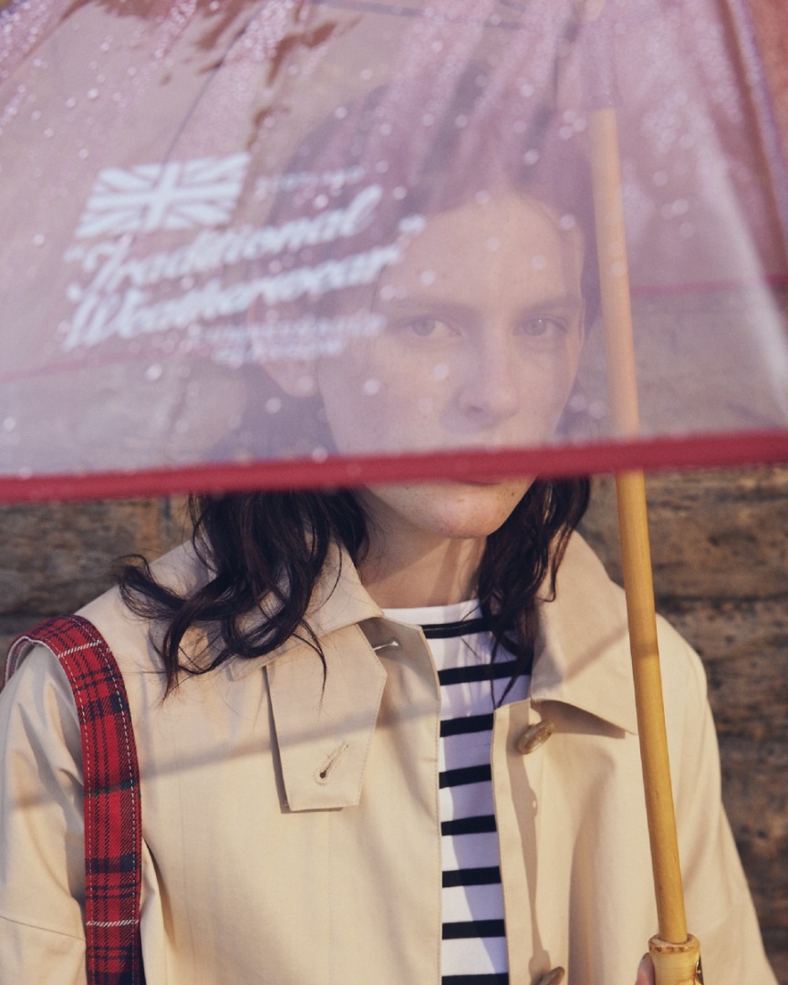 CLEAR UMBRELLA BAMBOO LITE