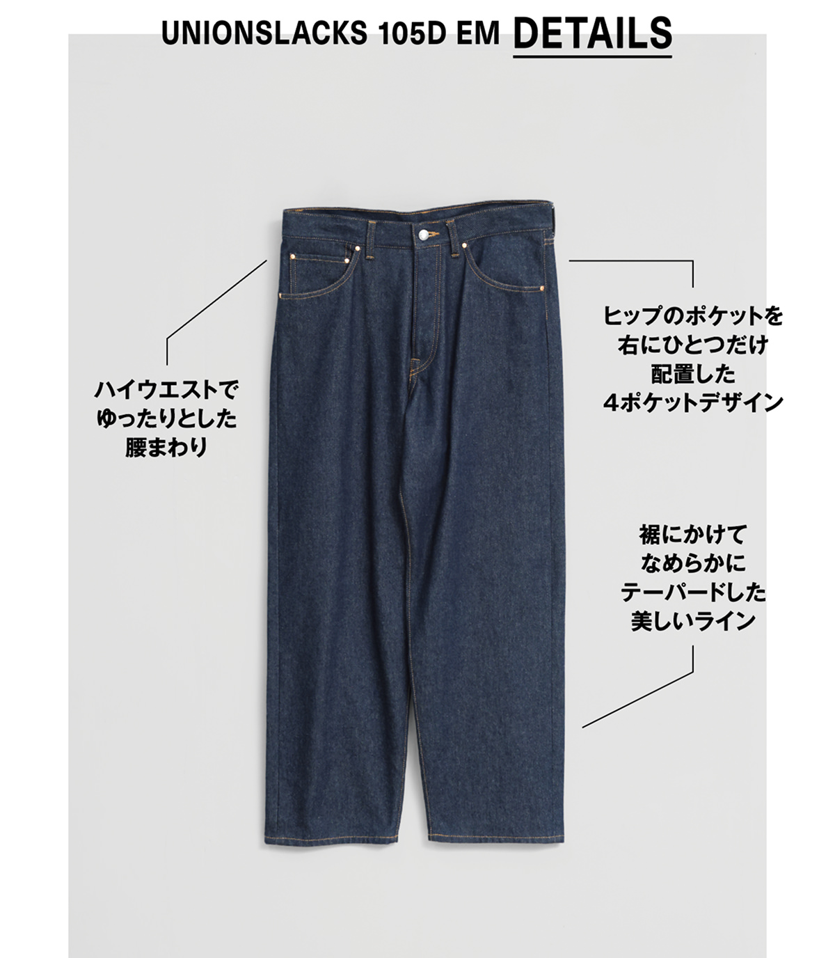 ✨美品 トラディショナル ウェザーウェア デニム上だけ 先行予約】UNIONWEAR 新作デニム メンズ Traditional