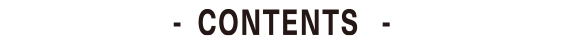 CONTENTS