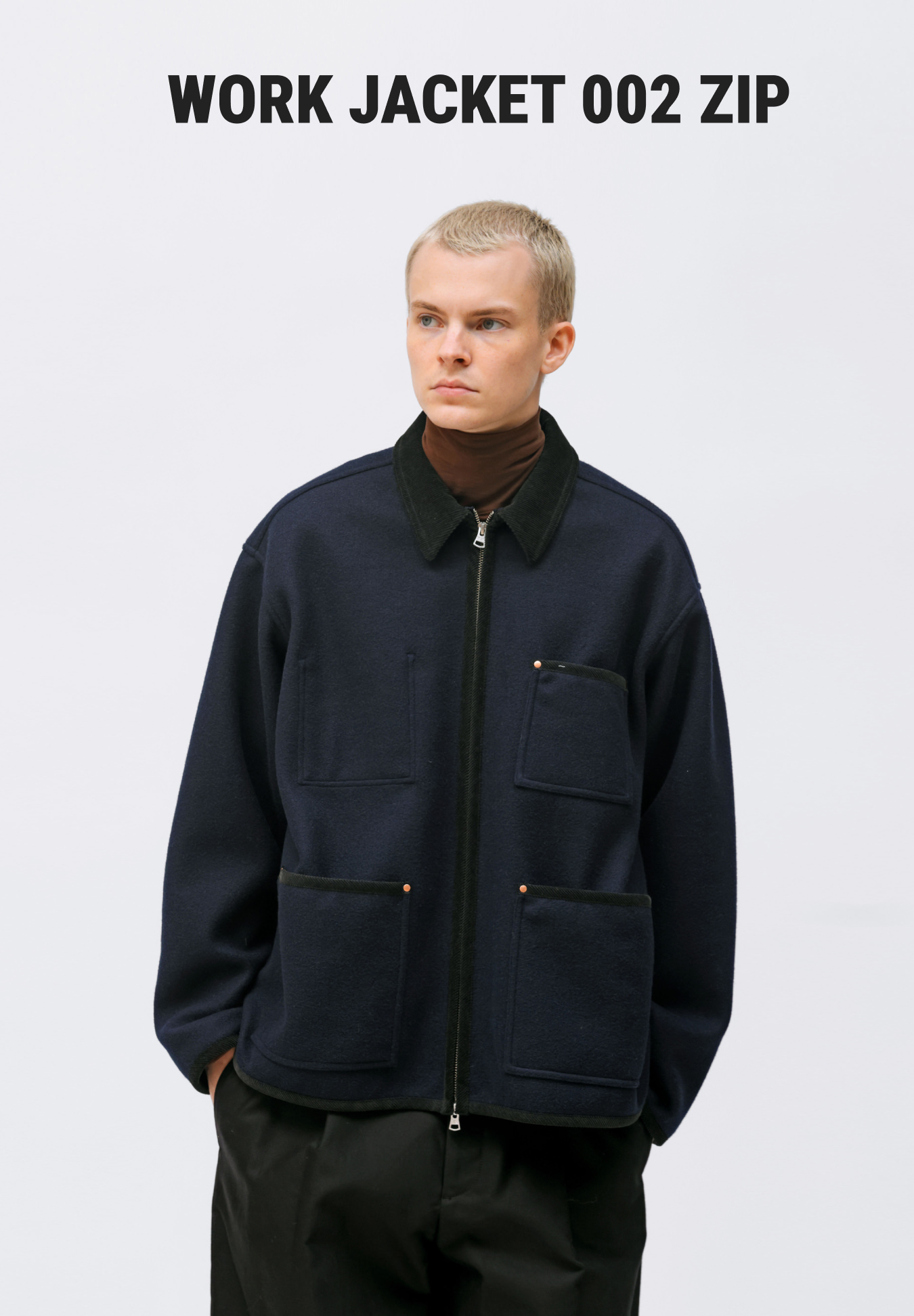 WORK JACKET 002 ZIP